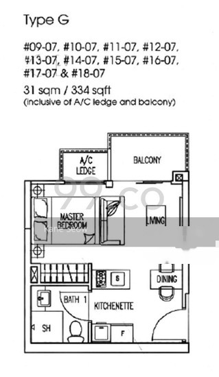 Prestige Heights (D12), Apartment #189942332